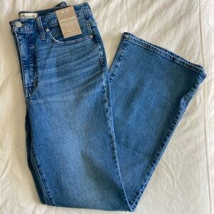 Madewell NWT Skinny Flare Jeans